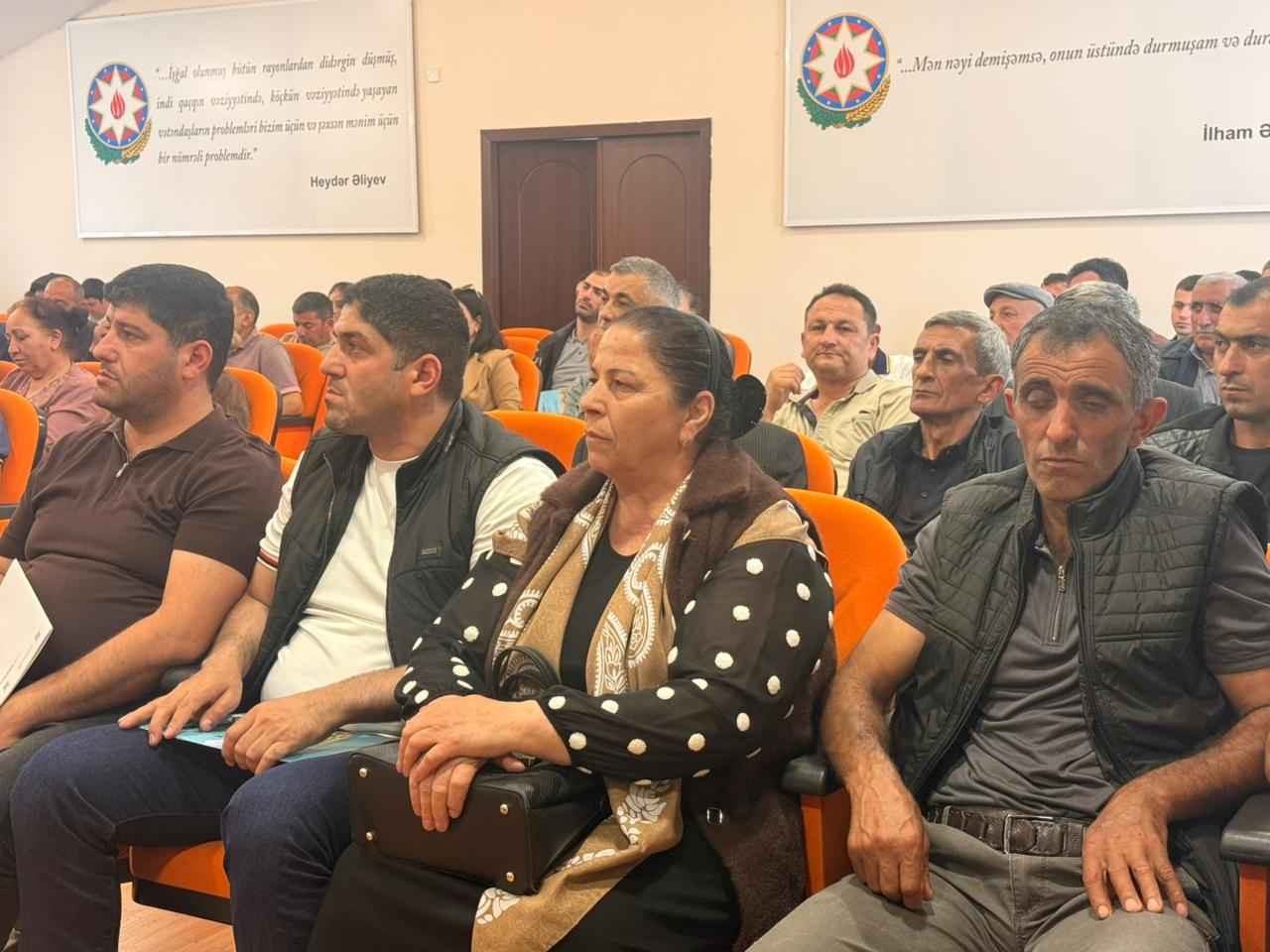 Onlar da mina təhlükəsi ilə bağlı maarifləndirilib - FOTOLAR